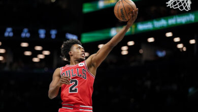 НБА кажњава Булс Г Колина Секстона са 35.000 долара јер је скренуо обод након промашеног слободног бацања у поразу од Нетса