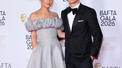 Мицхаел Фассбендер, Алициа Викандер Ред Царпет Дате на БАФТА Гала Мицхаел Фассбендер, Алициа Викандер Ред Царпет Дате на БАФТА Гала