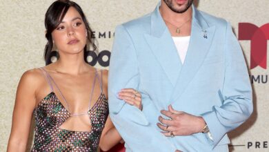 Бивша Габријела Берлингери из Бад Бунни-а на додели Гремија 2026