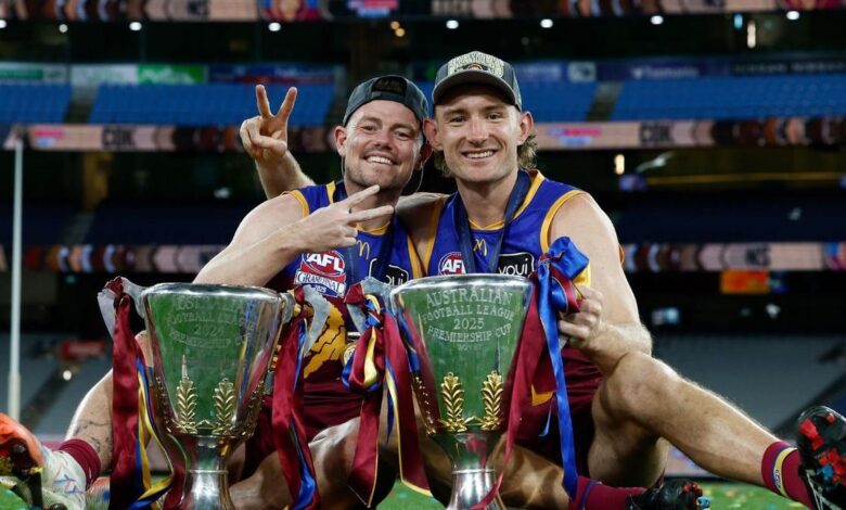 Бризбејн Лајонси откривају модел капетана са Харисом Ендрјузом коме ће се придружити Џош Данкли и Хју Меклагеж