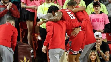 Новости о повреди Џеј Ти Топин: кошаркашка звезда Тексас Техника напушта сезону због покиданог АЦЛ-а