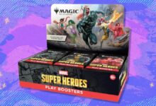 Најбоља понуда за Магиц Тхе Гатхеринг: Марвел Супер Хероес Плаи Боостер Бок у претпродаји наручује попуст од 20 долара