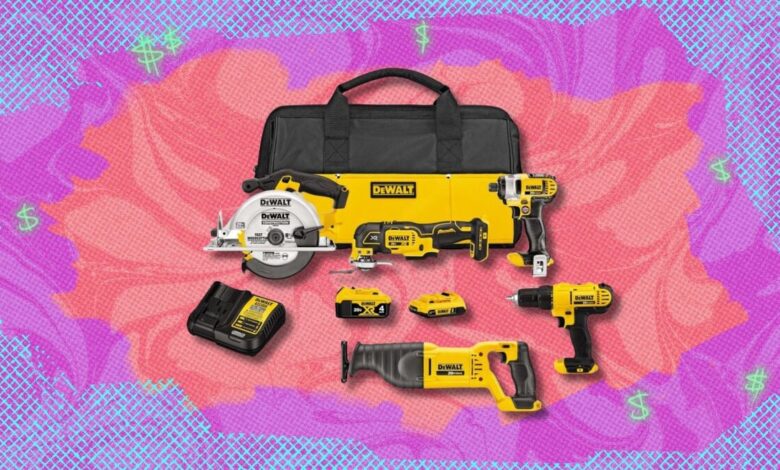 Најбоља ДЕВАЛТ понуда: Уштедите 190 УСД на ДЕВАЛТ комбинованом комплету са 5 алата на Амазону