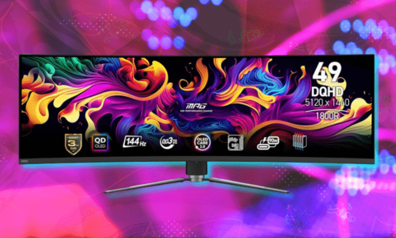 Понуда за монитор за игре: Уштедите 100 УСД на МСИ МПГ 49-инчном закривљеном ОЛЕД монитору за игре