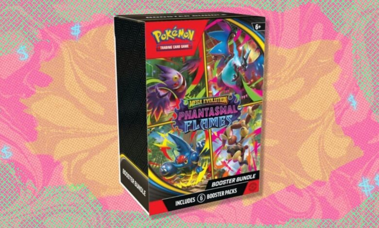 Најбоља понуда за Покемон ТЦГ: Пхантасмал Фламес Боостер Бундле у Валмарту, скоро по тржишној цени