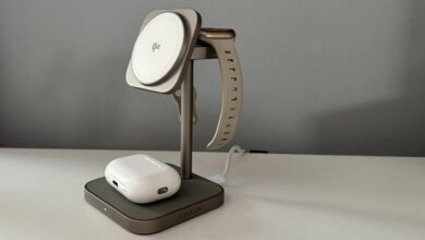 Овај 3-у-1 вишеструки пуњач брише неред са кабловима на радној површини – и изгледа одлично док то ради Овај 3-у-1 вишеструки пуњач брише неред са кабловима на радној површини – и изгледа одлично док то ради