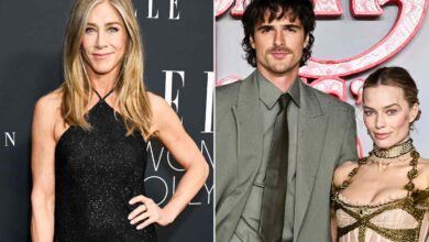 Џенифер Анистон узвикује Марго Роби, Џејкоба Елордија у посту ‘Пријатељи’ Џенифер Анистон узвикује Марго Роби, Џејкоба Елордија у посту ‘Пријатељи’