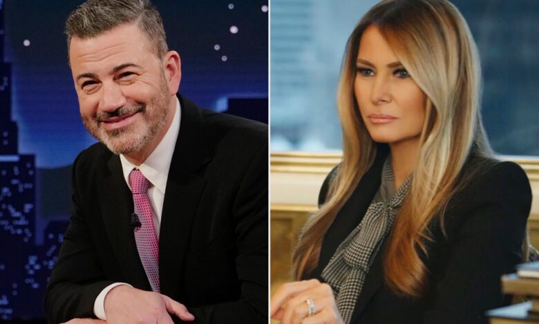 Јимми Киммел позива ‘сус’ бок оффице за ‘Меланиа’ док