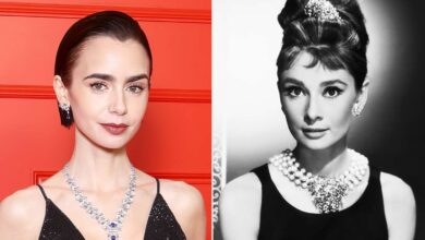 Лили Колинс игра Одри Хепберн у филму ‘Доручак код Тифанија’