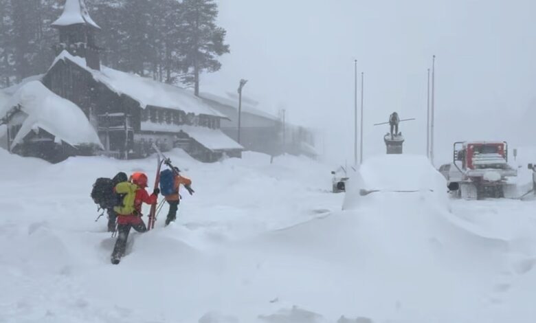 Спашено шест скијаша затрпаних у лавини у близини језера Тахо: полицајци