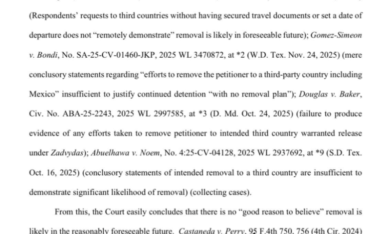 САД не могу поново ухапсити Абрега Гарсију