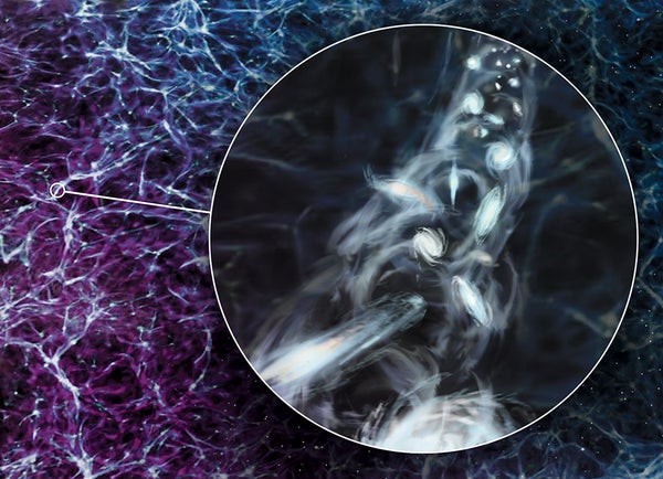 Астрономи примећују једну од највећих ротирајућих структура у универзуму