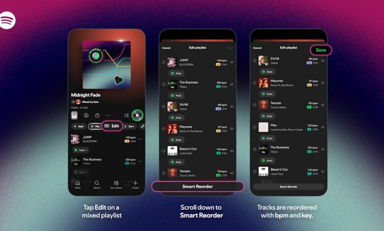 Спотифи може да промени редослед ваших плејлиста према БПМ-у и кључу