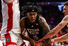 Аризона узнемирена од Текас Тецх-а у ОТ због другог пораза у недељи, изгубила Коа Пеат због повреде