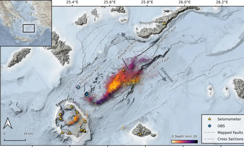 Огроман талас магме изазвао је 28.000 земљотреса на Санторинију
