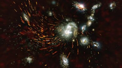 Нови трагови о томе како су се џиновске галаксије формирале у раном универзуму