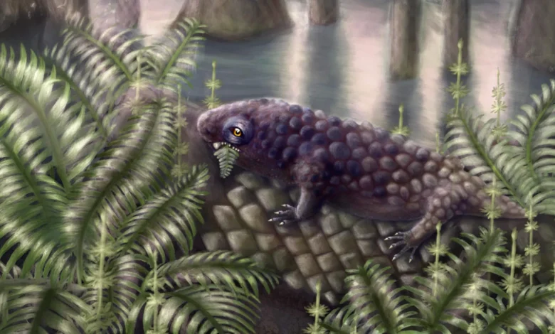 Ова древна животиња била је једна од првих која је јела биљке на копну