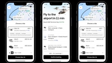 Убер приказује своју услугу ваздушног таксија у Дубаију