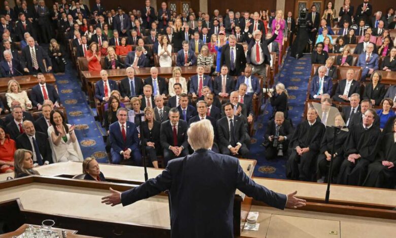 Прочитајте НПР-ову проверу чињеница са коментарима о стању Уније председника Трампа: НПР Прочитајте НПР-ову проверу чињеница са коментарима о стању Уније председника Трампа: НПР