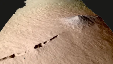 Млади вулкан на Марсу испод површине крије моћан мотор магме