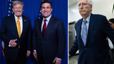 Кандидат за Сенат Кентакија, којег подржава Чарли Кирк, Нејт Морис, у трци за замену Мича Меконела