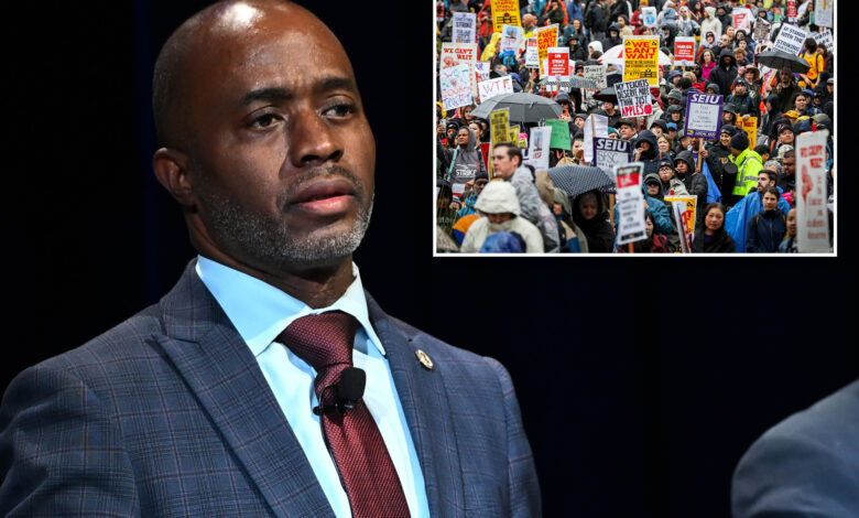 Тони Тхурмонд је нежељено посетио штрајк наставника СФ