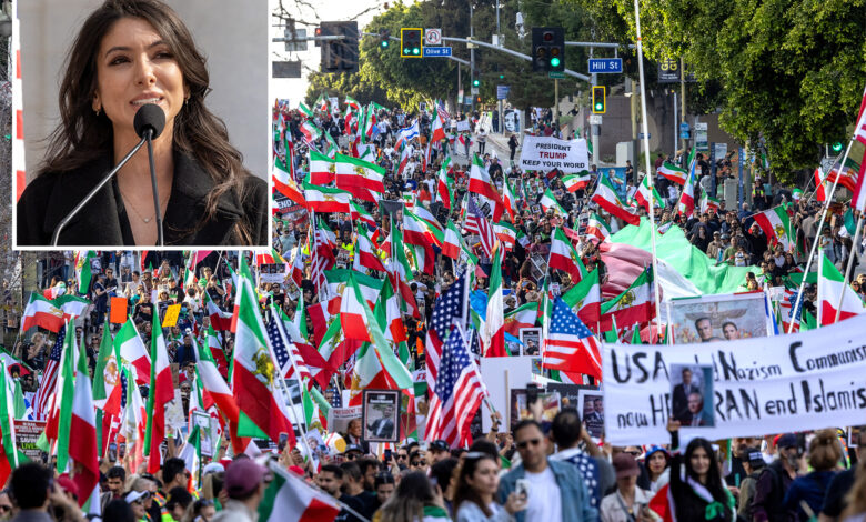 Иранска принцеза Нур Пахлави придружила се масовном антирежимском протесту у ДТЛА