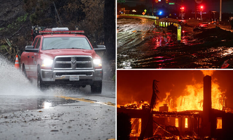 Издато је упозорење за евакуацију за подручја Палисадес и Еатон Фире уочи зимске олује