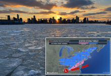 ‘Бомбашки циклон’ би могао да погоди Њујорк овог викенда — и донесе још једну стопу снега