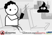 ЛАДОТ-ова кампања „Немој какати у аутобусе“ има бизаран обрт