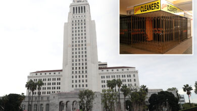 Празна градска већница оставља некада успешан тржни центар Лос Анђелеса напуштеним