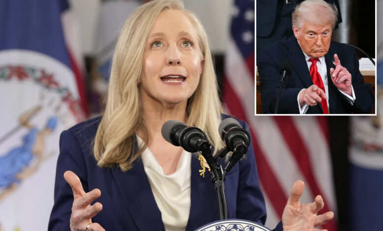 Дем гувернер Вирџиније Абигејл Спанбергер даје одговор на Трампово обраћање о стању Уније