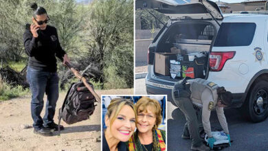 Волонтери Ненси Гатри проналазе ранац у оближњој одводној цеви