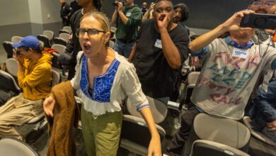 Састанак полицијске комисије у Лос Анђелесу угушен узвицима непослушних демонстраната „убице“, „свиње“