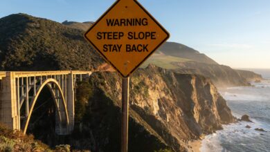 Возач Биг Сура погинуо након што је пао са литице са висине од 500 стопа