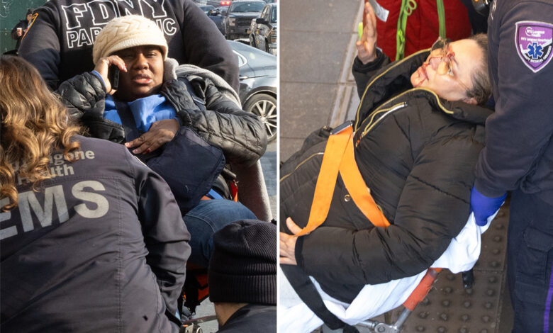 Манијак гура жену на шине њујоршке подземне железнице, удари другог луталицу у лице