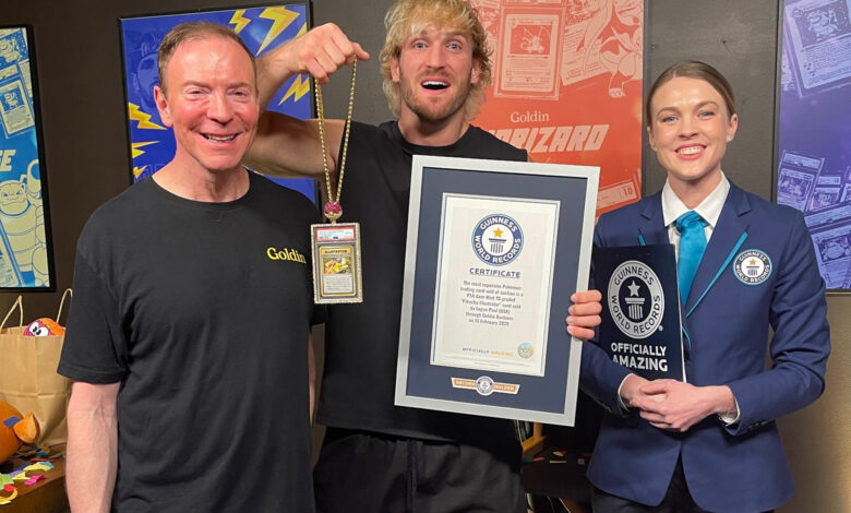 Логан Пол продаје ретку Покемон трговачку карту за невероватних 16,5 милиона долара на аукцији