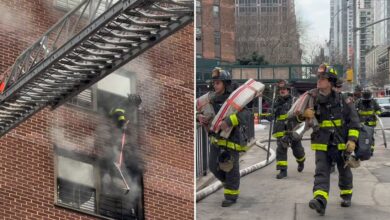 Ватра продире кроз стан у Њујорку, остављајући 3 повређене, укључујући две Храбре