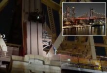 Фотографије тинејџера који је заронио 50 стопа у ТикТок штос на њујоршком мосту