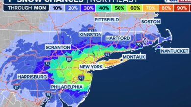 Њујорк се спрема за снег до 3 инча током ноћи у недељу