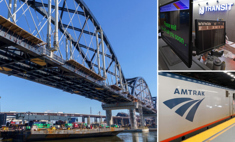 Њ Трансит, Амтрак возачи железничког возила суочавају се са месецом пакла путовања преко пројекта моста Њ Трансит, Амтрак возачи железничког возила суочавају се са месецом пакла путовања преко пројекта моста