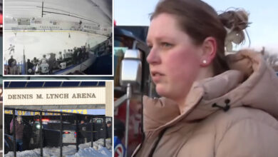 Жена тврди да је „мој отац био стрелац“ који је убио двоје у хокејашком дивљању у средњој школи у РИ